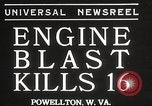 Image 'épave de locomotive Powellton West Virginia USA, 1934, de la seconde 1 séquences d'archives historiques vidéo 65675061025