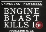 Image 'épave de locomotive Powellton West Virginia USA, 1934, de la seconde 3 séquences d'archives historiques vidéo 65675061025