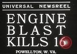 Image 'épave de locomotive Powellton West Virginia USA, 1934, de la seconde 5 séquences d'archives historiques vidéo 65675061025
