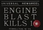 Image 'épave de locomotive Powellton West Virginia USA, 1934, de la seconde 8 séquences d'archives historiques vidéo 65675061025