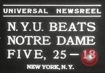 Image jeu de basket-ball New York United States USA, 1934, de la seconde 3 séquences d'archives historiques vidéo 65675061027