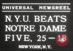 Image jeu de basket-ball New York United States USA, 1934, de la seconde 7 séquences d'archives historiques vidéo 65675061027