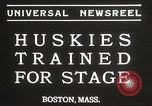 Image of dogs training for stage performance Boston Massachusetts USA, 1934, second 7 stock footage video 65675061028