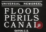 Image 'eau d'inondation Gatun Panama, 1934, de la seconde 4 séquences d'archives historiques vidéo 65675061030