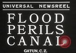Image 'eau d'inondation Gatun Panama, 1934, de la seconde 5 séquences d'archives historiques vidéo 65675061030