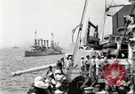 Image of US Navy Destroyer launches torpedo New York City USA, 1920, second 15 stock footage video 65675061036