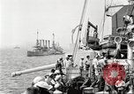 Image of US Navy Destroyer launches torpedo New York City USA, 1920, second 17 stock footage video 65675061036