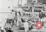 Image of US Navy Destroyer launches torpedo New York City USA, 1920, second 34 stock footage video 65675061036