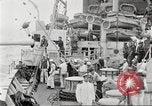 Image of US Navy Destroyer launches torpedo New York City USA, 1920, second 38 stock footage video 65675061036