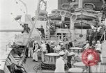 Image of US Navy Destroyer launches torpedo New York City USA, 1920, second 39 stock footage video 65675061036