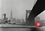 Image of USS Tennessee (BB-43) in 1920. Naval Review New York 1918 New York City USA, 1920, second 17 stock footage video 65675061038