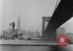 Image of USS Tennessee (BB-43) in 1920. Naval Review New York 1918 New York City USA, 1920, second 20 stock footage video 65675061038