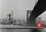 Image of USS Tennessee (BB-43) in 1920. Naval Review New York 1918 New York City USA, 1920, second 21 stock footage video 65675061038