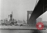 Image of USS Tennessee (BB-43) in 1920. Naval Review New York 1918 New York City USA, 1920, second 22 stock footage video 65675061038