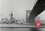 Image of USS Tennessee (BB-43) in 1920. Naval Review New York 1918 New York City USA, 1920, second 23 stock footage video 65675061038
