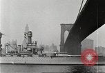 Image of USS Tennessee (BB-43) in 1920. Naval Review New York 1918 New York City USA, 1920, second 24 stock footage video 65675061038