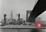 Image of USS Tennessee (BB-43) in 1920. Naval Review New York 1918 New York City USA, 1920, second 29 stock footage video 65675061038