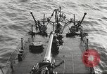 Image of United States battleships in exercise maneuvers Atlantic Ocean, 1918, second 21 stock footage video 65675061042
