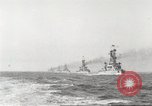 Image of United States battleships in exercise maneuvers Atlantic Ocean, 1918, second 28 stock footage video 65675061042
