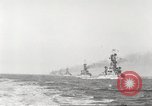 Image of United States battleships in exercise maneuvers Atlantic Ocean, 1918, second 29 stock footage video 65675061042