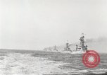 Image of United States battleships in exercise maneuvers Atlantic Ocean, 1918, second 35 stock footage video 65675061042