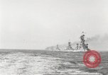 Image of United States battleships in exercise maneuvers Atlantic Ocean, 1918, second 37 stock footage video 65675061042