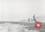 Image of United States battleships in exercise maneuvers Atlantic Ocean, 1918, second 38 stock footage video 65675061042
