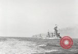 Image of United States battleships in exercise maneuvers Atlantic Ocean, 1918, second 41 stock footage video 65675061042