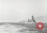 Image of United States battleships in exercise maneuvers Atlantic Ocean, 1918, second 42 stock footage video 65675061042