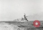 Image of United States battleships in exercise maneuvers Atlantic Ocean, 1918, second 45 stock footage video 65675061042