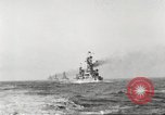 Image of United States battleships in exercise maneuvers Atlantic Ocean, 1918, second 46 stock footage video 65675061042