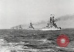 Image of United States battleships in exercise maneuvers Atlantic Ocean, 1918, second 48 stock footage video 65675061042
