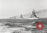 Image of United States battleships in exercise maneuvers Atlantic Ocean, 1918, second 50 stock footage video 65675061042