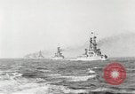 Image of United States battleships in exercise maneuvers Atlantic Ocean, 1918, second 51 stock footage video 65675061042