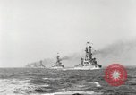 Image of United States battleships in exercise maneuvers Atlantic Ocean, 1918, second 54 stock footage video 65675061042