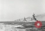 Image of United States battleships in exercise maneuvers Atlantic Ocean, 1918, second 57 stock footage video 65675061042