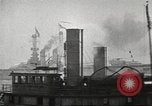 Standbild USA Kriegsschiff New York City USA, 1918, aus Sekunde 15 historischem Filmmaterial Videoclip 65675061049
