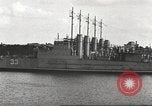 Image of US destroyers in Pacific during World War 1 San Francisco California USA, 1917, second 55 stock footage video 65675061051