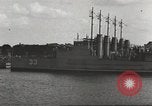 Image of US destroyers in Pacific during World War 1 San Francisco California USA, 1917, second 57 stock footage video 65675061051
