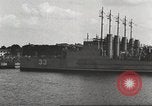 Image of US destroyers in Pacific during World War 1 San Francisco California USA, 1917, second 58 stock footage video 65675061051