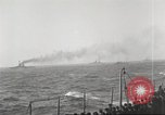 Image of US Navy warship maneuvers World War 1 Pacific Ocean, 1917, second 35 stock footage video 65675061052