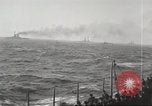 Image of US Navy warship maneuvers World War 1 Pacific Ocean, 1917, second 40 stock footage video 65675061052