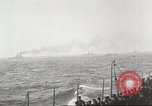 Image of US Navy warship maneuvers World War 1 Pacific Ocean, 1917, second 49 stock footage video 65675061052