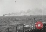 Image of US Navy warship maneuvers World War 1 Pacific Ocean, 1917, second 52 stock footage video 65675061052