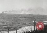 Image of US Navy warship maneuvers World War 1 Pacific Ocean, 1917, second 55 stock footage video 65675061052