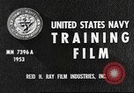 Image of sailors United States USA, 1953, second 5 stock footage video 65675061074