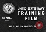 Image of sailors United States USA, 1953, second 6 stock footage video 65675061074