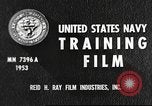 Image of sailors United States USA, 1953, second 8 stock footage video 65675061074