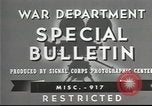 Image of American soldiers fire mortar in World War I United States USA, 1944, second 4 stock footage video 65675061086