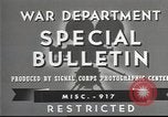 Image of American soldiers fire mortar in World War I United States USA, 1944, second 7 stock footage video 65675061086